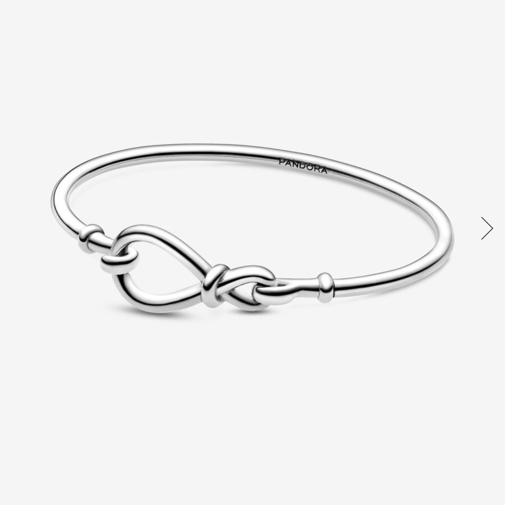 Pandora Infinity Knot Bangle Bracelet